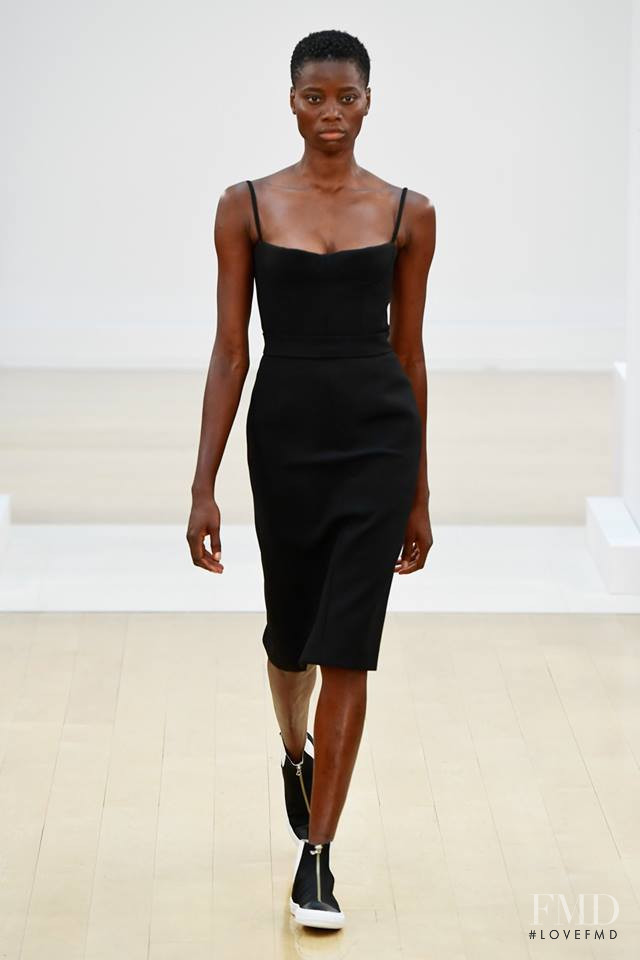 Ololade Ibrahim featured in  the Jasper Conran fashion show for Spring/Summer 2019