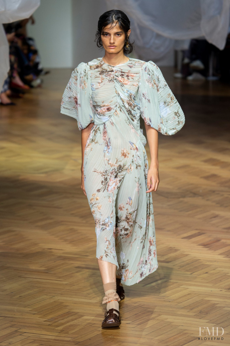 Dipti Sharma featured in  the Preen by Thornton Bregazzi fashion show for Spring/Summer 2019