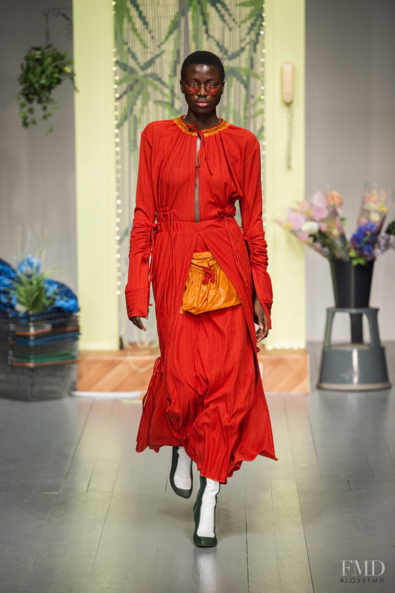 Ibukun Sammy featured in  the Richard Malone fashion show for Spring/Summer 2019