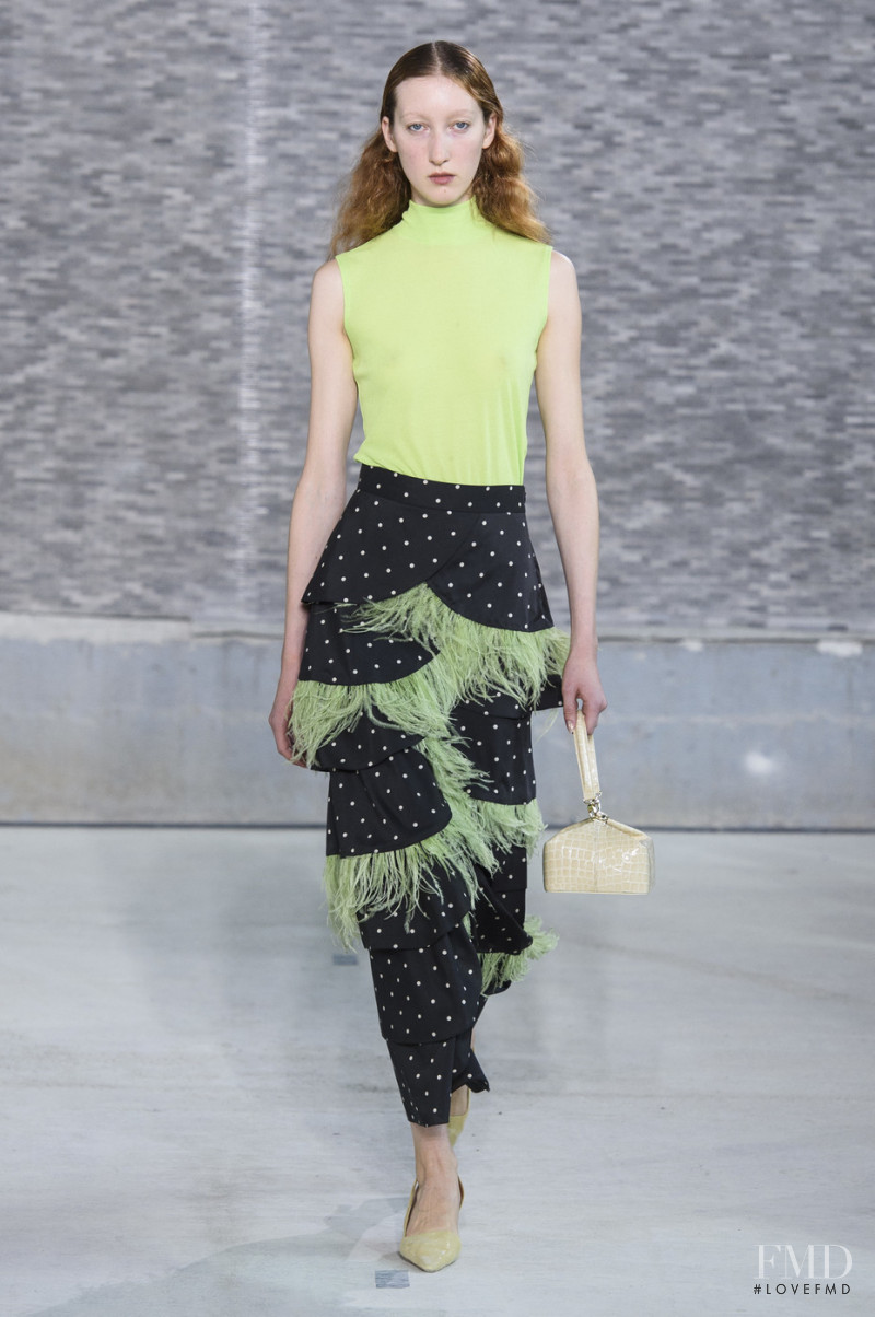 Lorna Foran featured in  the Rejina Pyo fashion show for Spring/Summer 2019