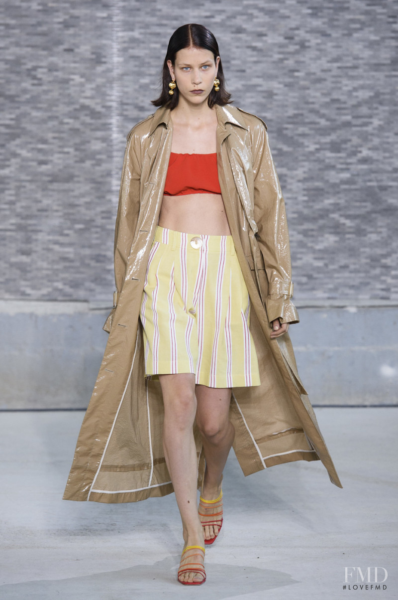 Laurien Van Der Holst featured in  the Rejina Pyo fashion show for Spring/Summer 2019