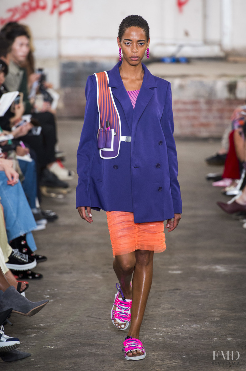 Virginie Lentulus featured in  the House of Holland fashion show for Spring/Summer 2019