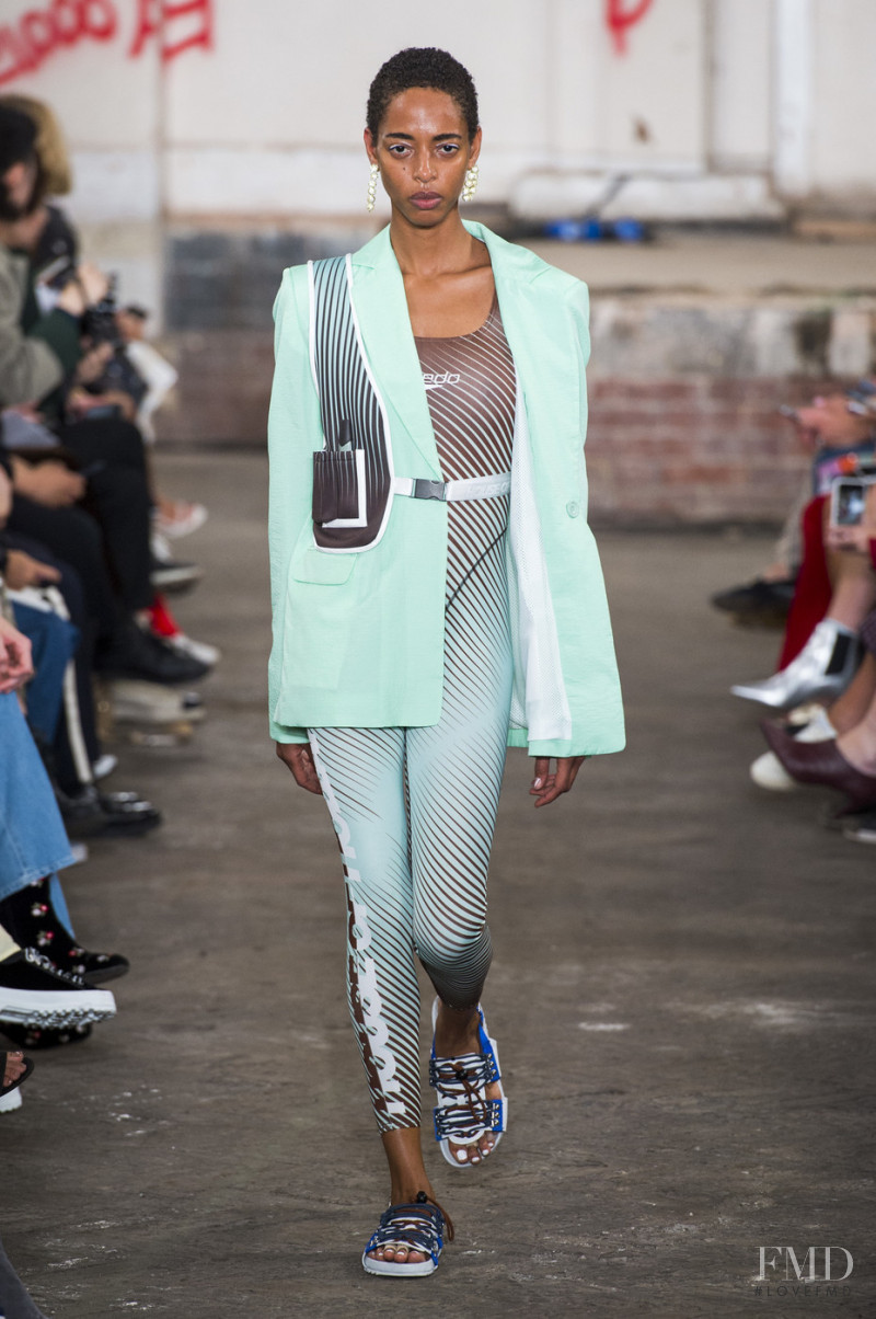 Virginie Lentulus featured in  the House of Holland fashion show for Spring/Summer 2019
