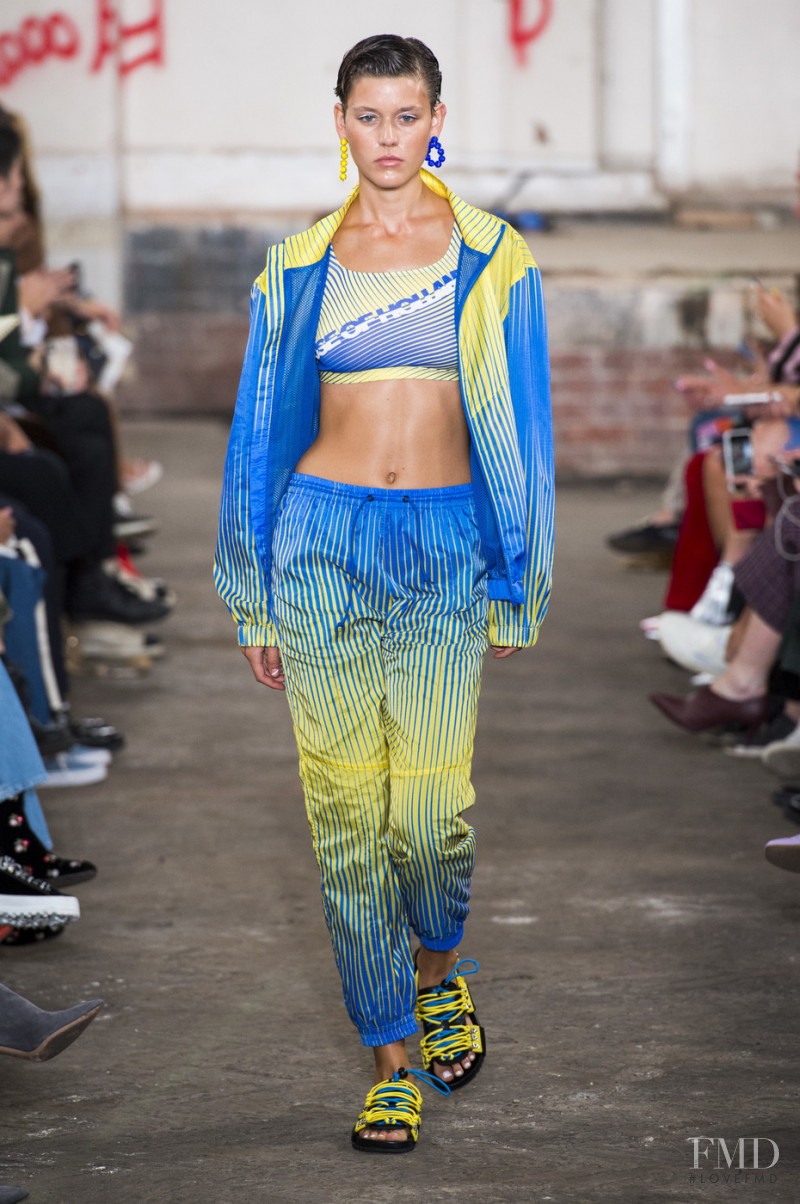 Vivienne Rohner featured in  the House of Holland fashion show for Spring/Summer 2019