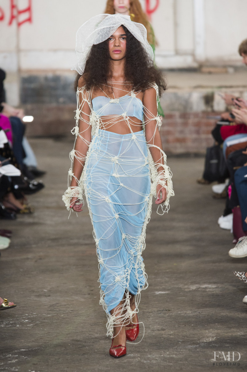 Laetitia Thalien featured in  the Fashion East fashion show for Spring/Summer 2019