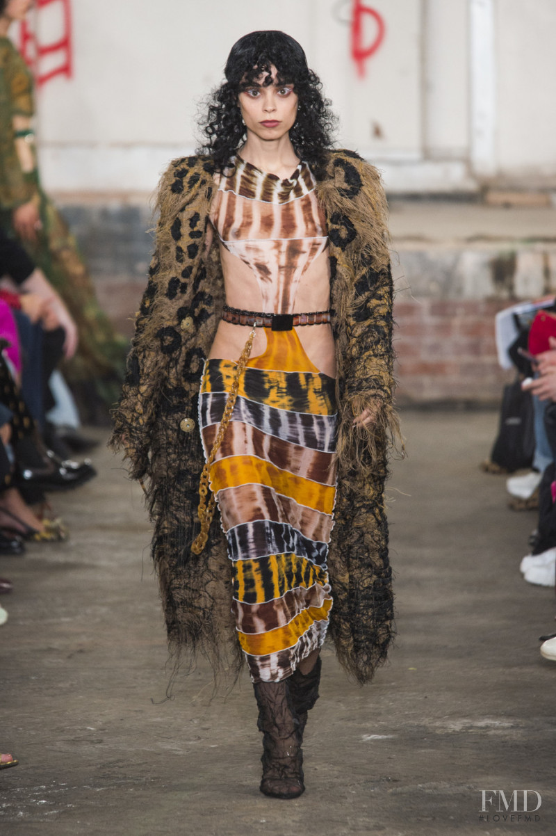 Massima Desire featured in  the Fashion East fashion show for Spring/Summer 2019