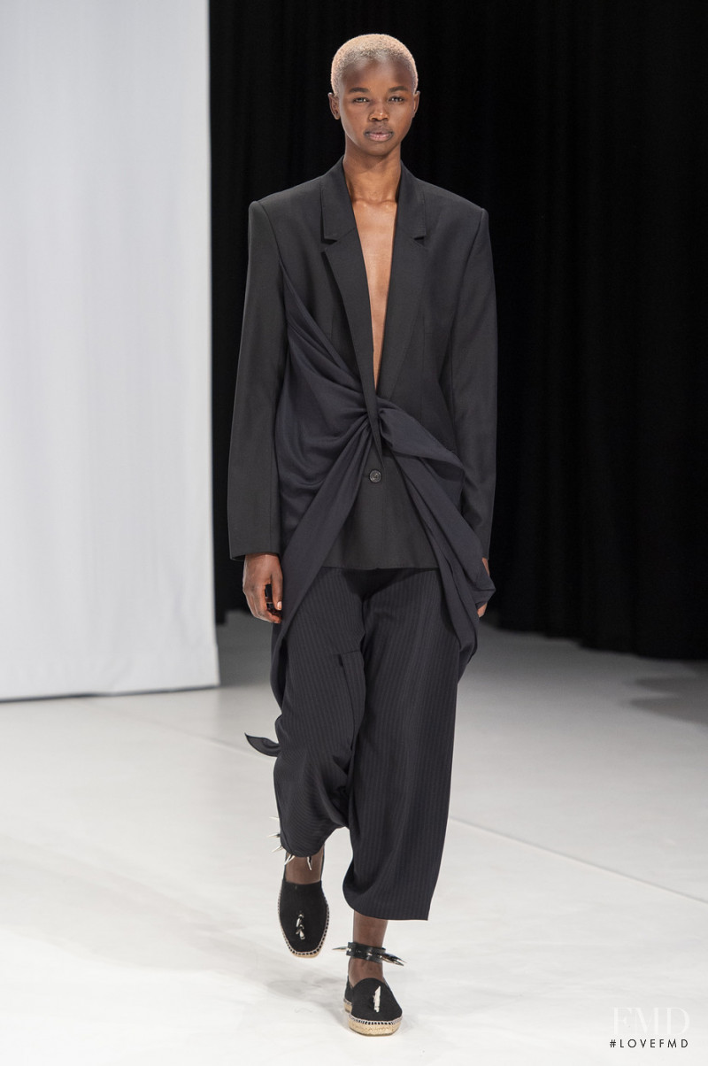 Akiima Ajak featured in  the Hussein Chalayan fashion show for Spring/Summer 2019