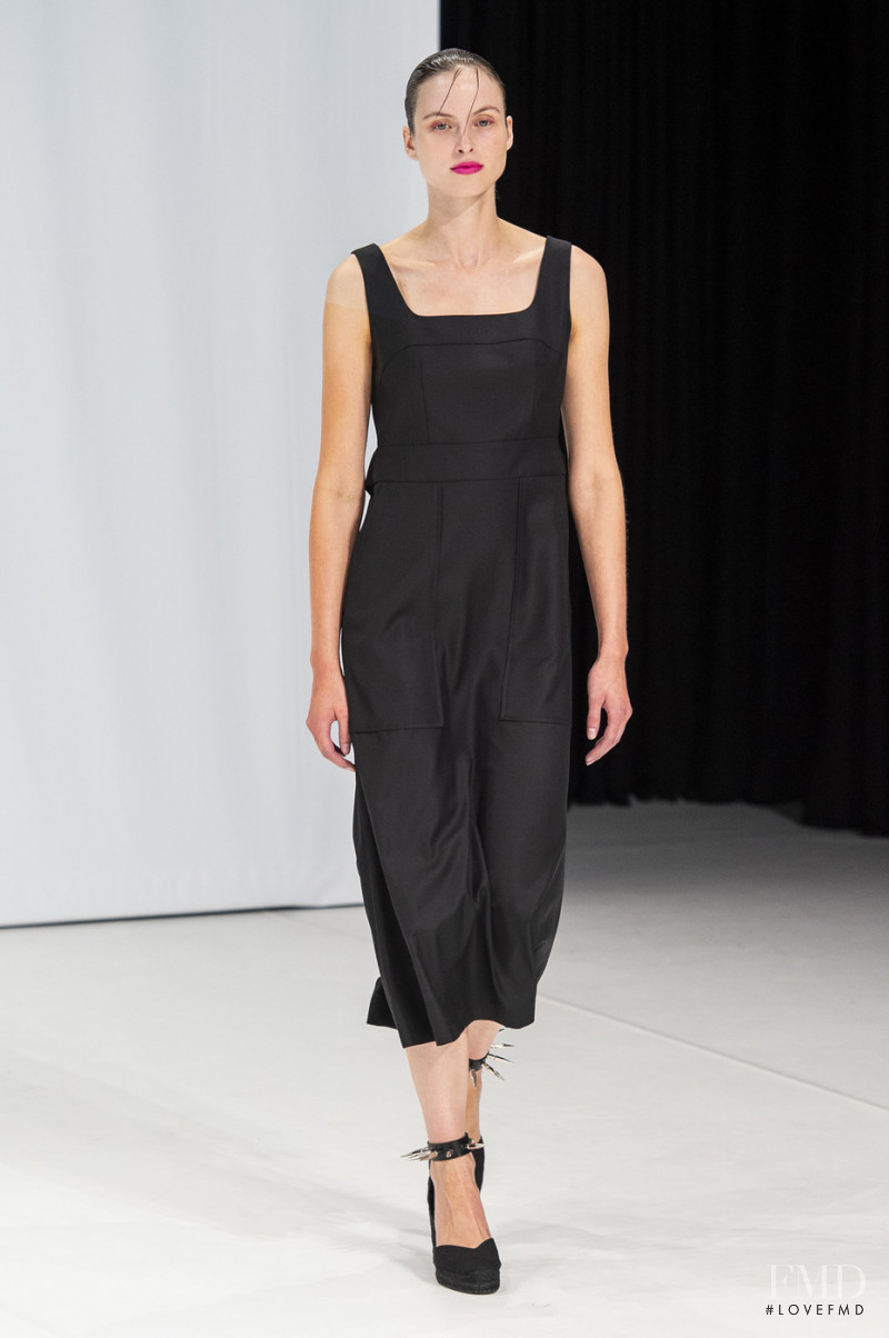 Simone Doreleijers featured in  the Hussein Chalayan fashion show for Spring/Summer 2019