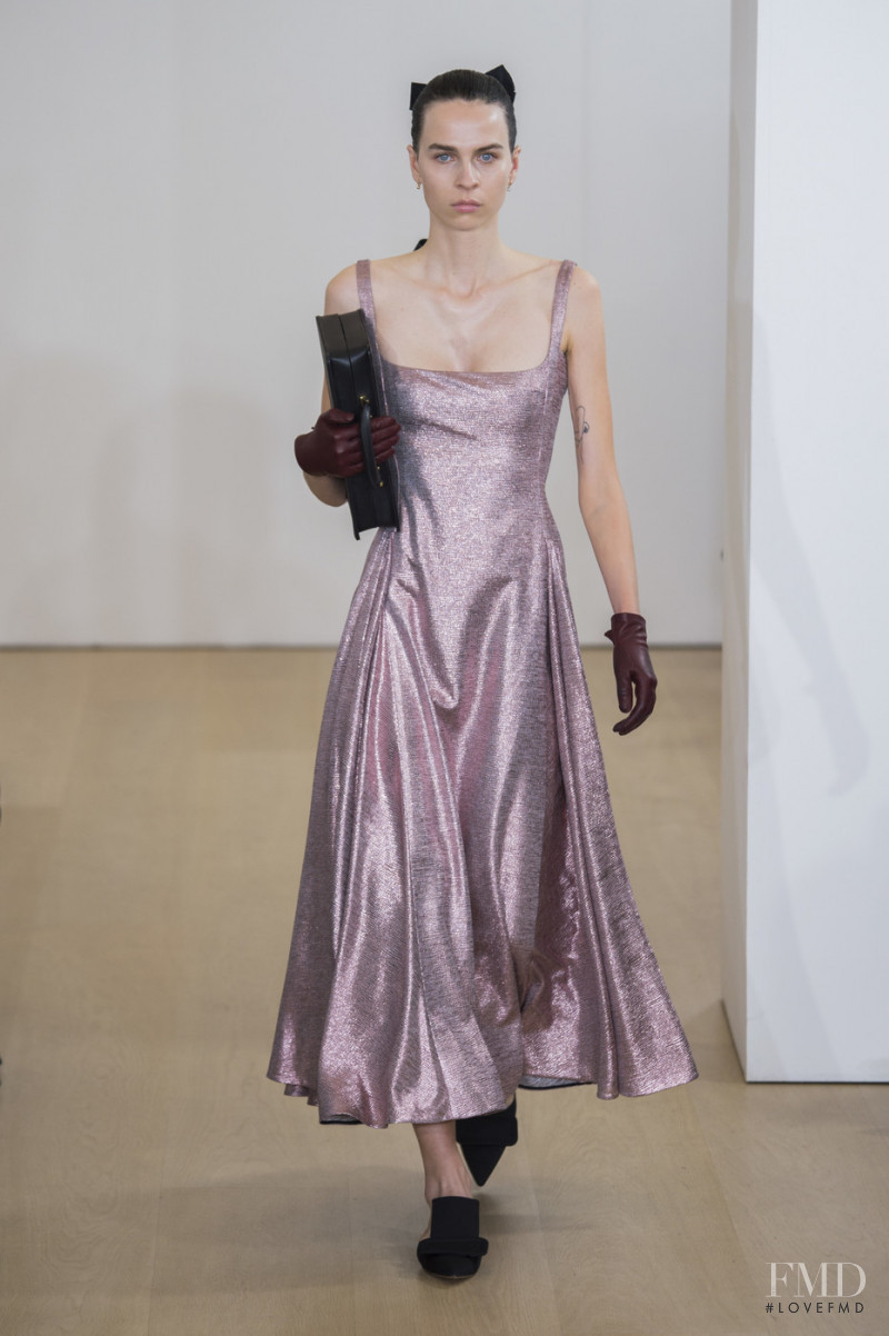 Willy Morsch featured in  the Emilia Wickstead fashion show for Spring/Summer 2019