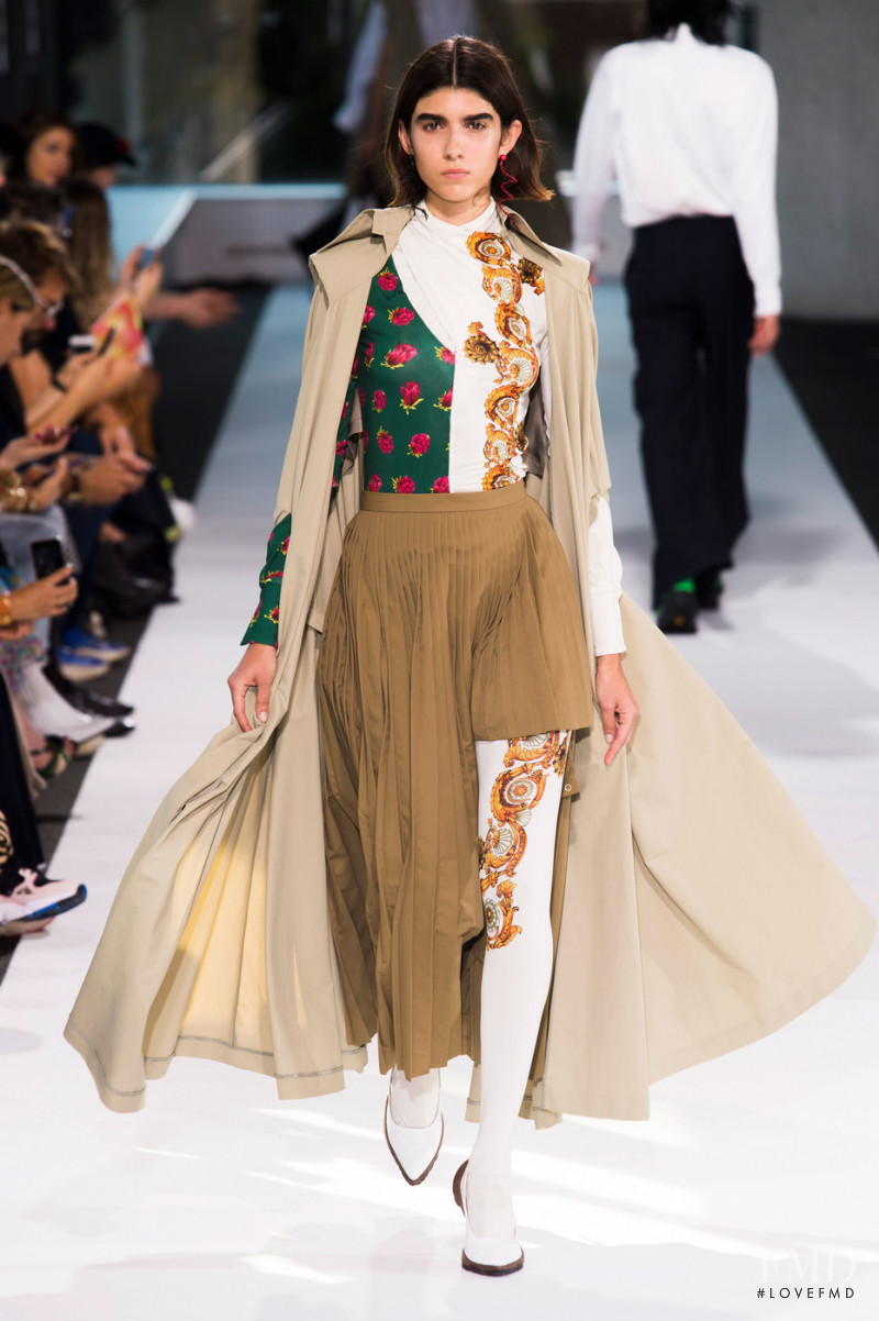 Rebeca Solana featured in  the Toga fashion show for Spring/Summer 2019