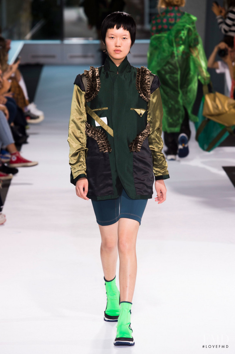 Shujing Zhou featured in  the Toga fashion show for Spring/Summer 2019