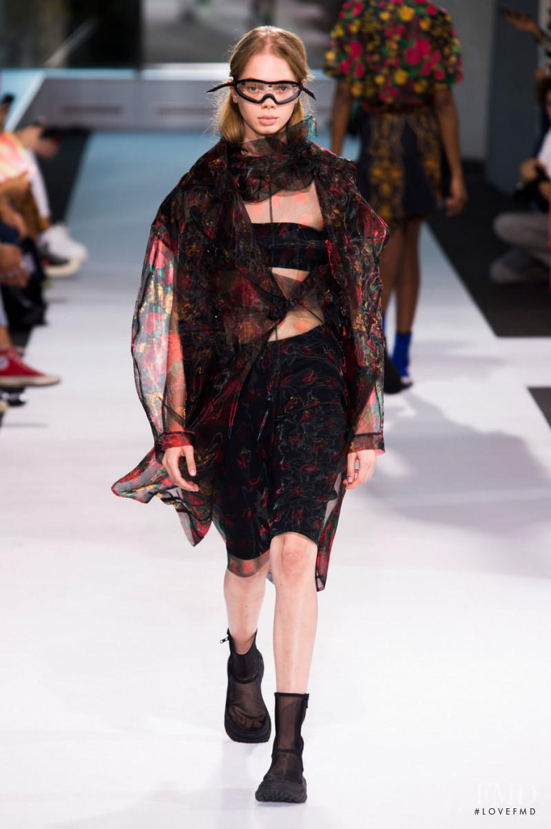 Indira Tamas featured in  the Toga fashion show for Spring/Summer 2019