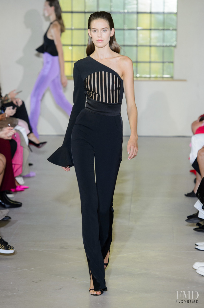 Ellen Vang featured in  the David Koma fashion show for Spring/Summer 2019