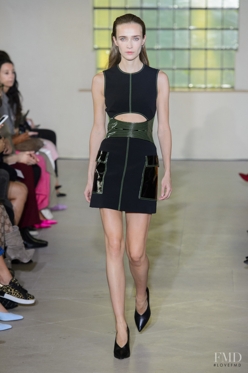 Lynn Palm featured in  the David Koma fashion show for Spring/Summer 2019