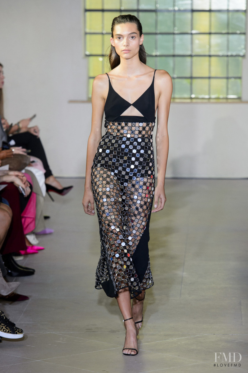 Charlee Fraser featured in  the David Koma fashion show for Spring/Summer 2019