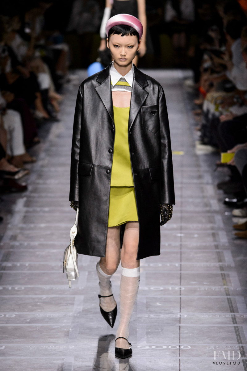 Cong He featured in  the Prada fashion show for Spring/Summer 2019