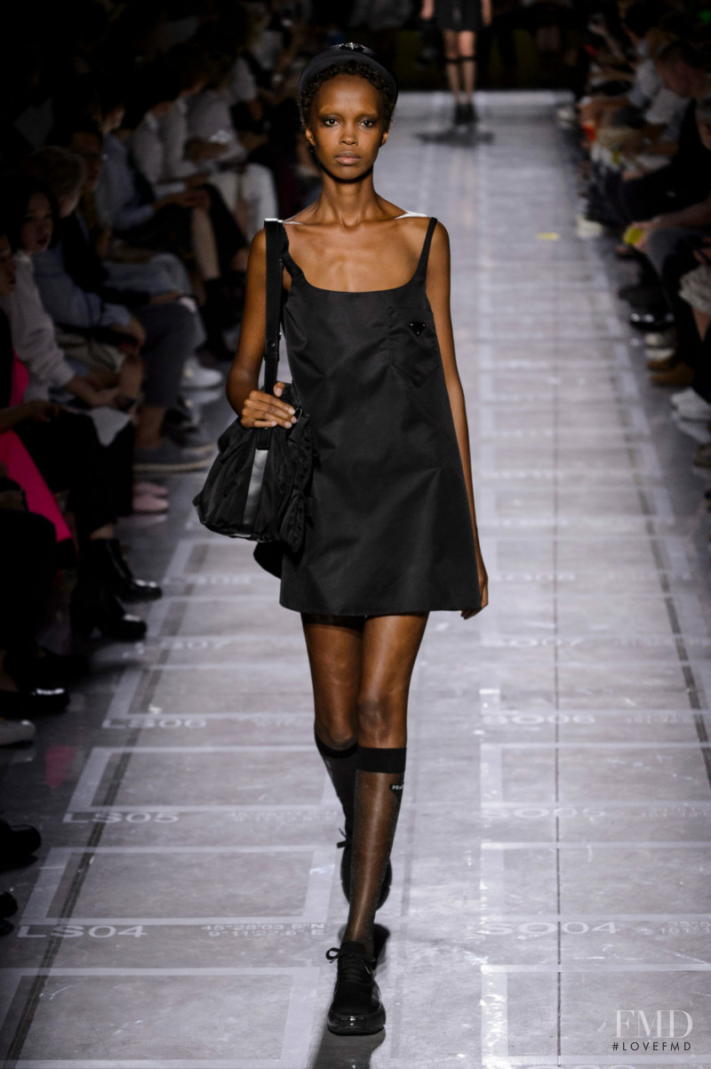 Judy Kinuthia featured in  the Prada fashion show for Spring/Summer 2019