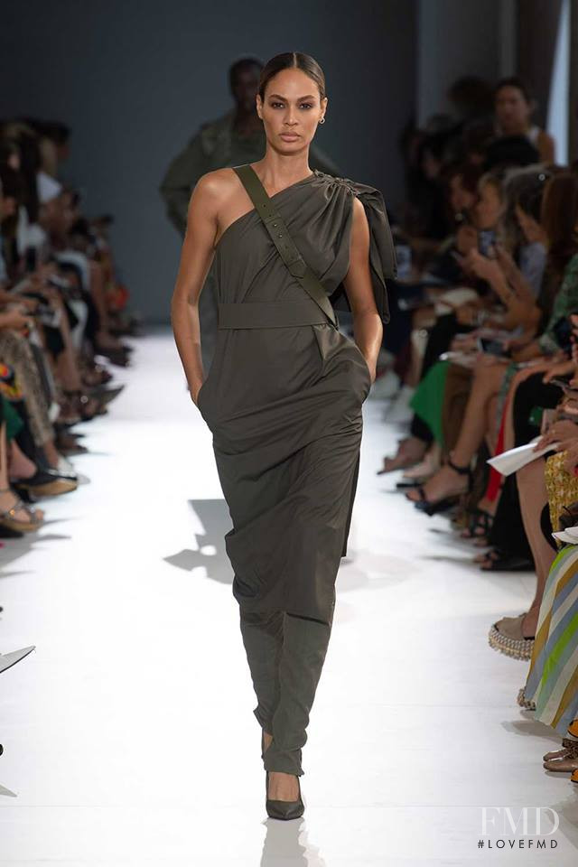 Joan Smalls featured in  the Max Mara fashion show for Spring/Summer 2019