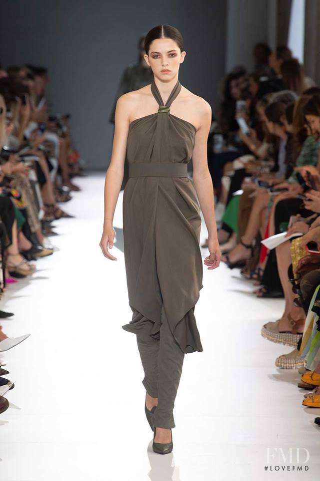 Maria Miguel featured in  the Max Mara fashion show for Spring/Summer 2019