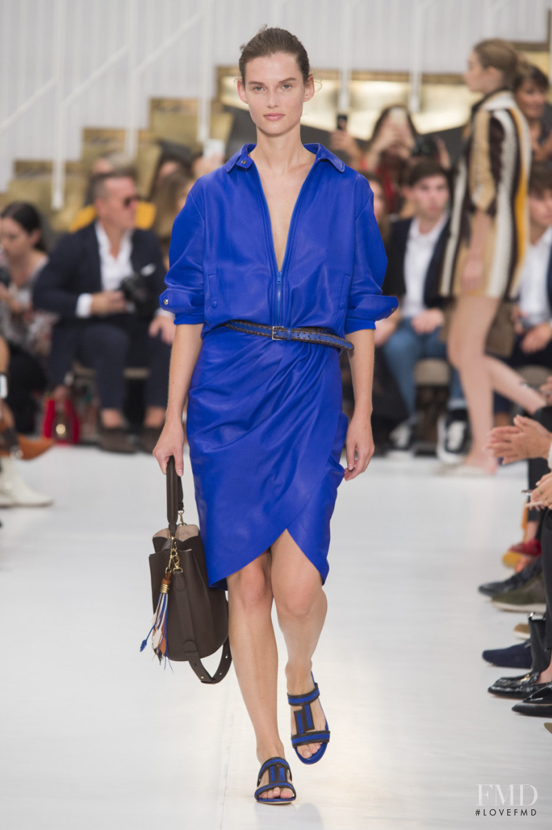 Giedre Dukauskaite featured in  the Tod\'s fashion show for Spring/Summer 2019