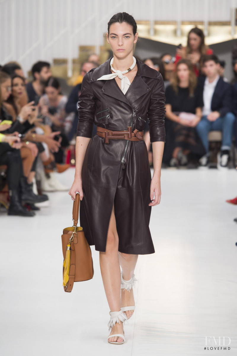 Vittoria Ceretti featured in  the Tod\'s fashion show for Spring/Summer 2019