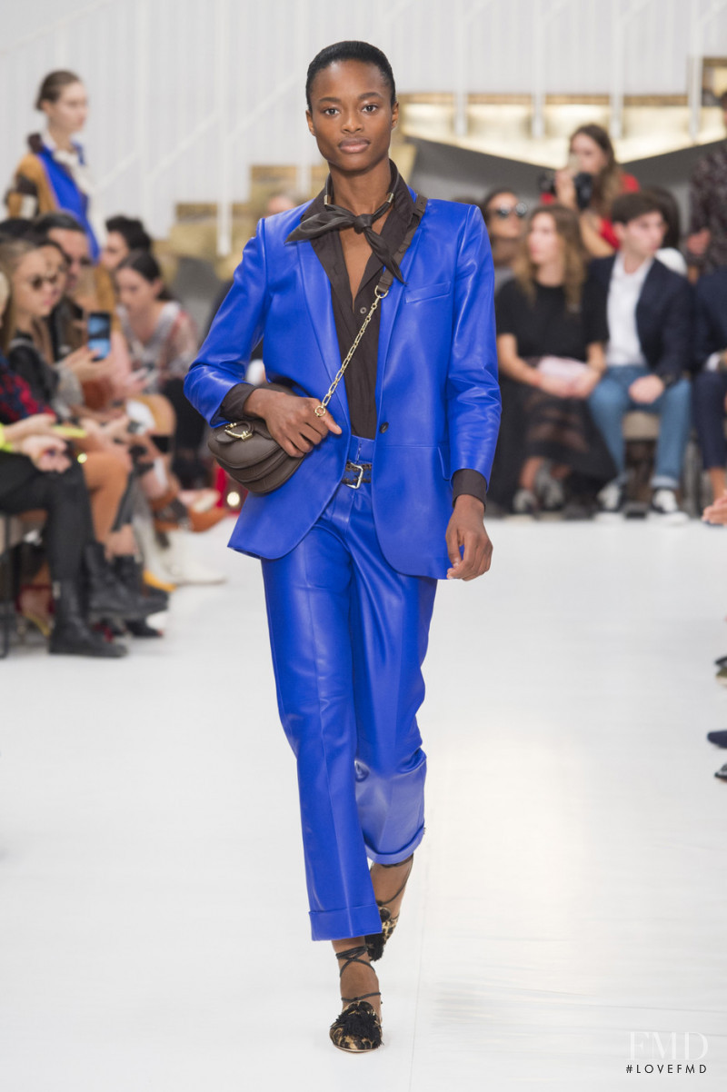 Mayowa Nicholas featured in  the Tod\'s fashion show for Spring/Summer 2019