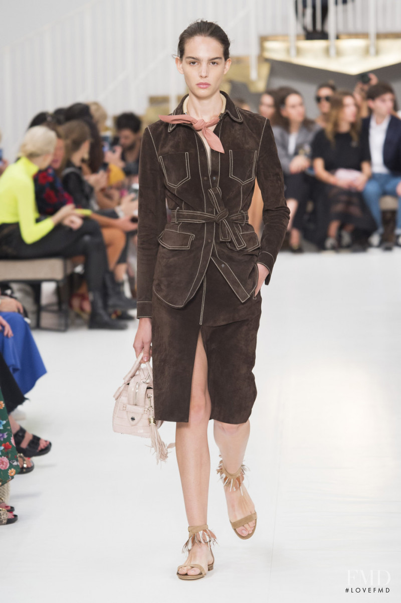 Matilde Buoso featured in  the Tod\'s fashion show for Spring/Summer 2019
