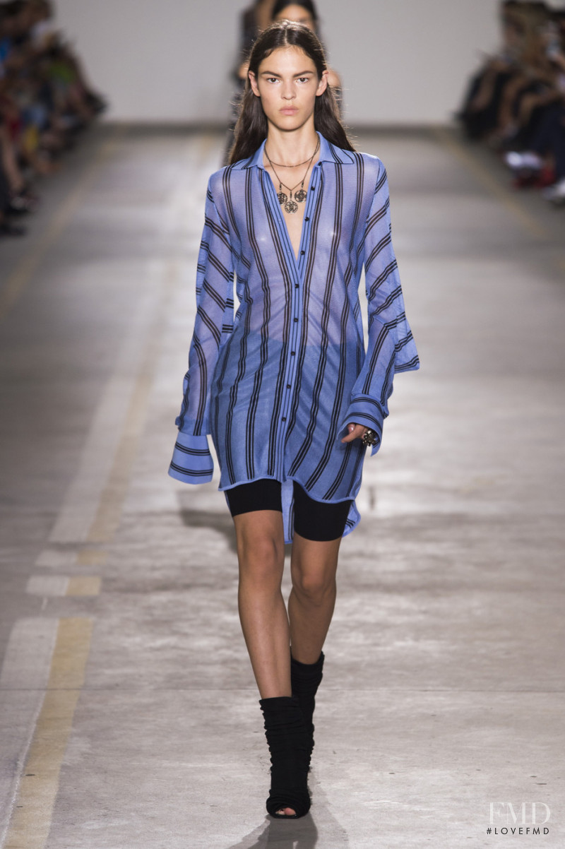 Matea Brakus featured in  the Roberto Cavalli fashion show for Spring/Summer 2019