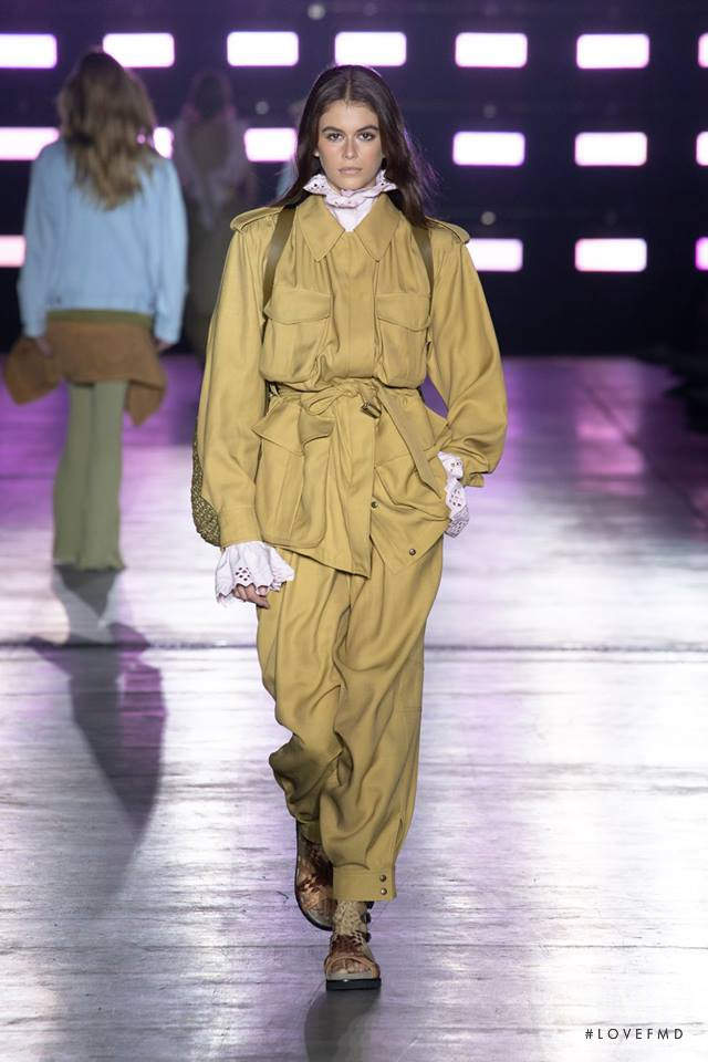Kaia Gerber featured in  the Alberta Ferretti fashion show for Spring/Summer 2019