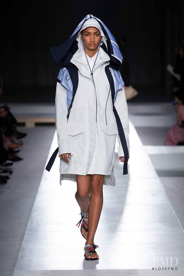 Anyelina Rosa featured in  the Sportmax fashion show for Spring/Summer 2019
