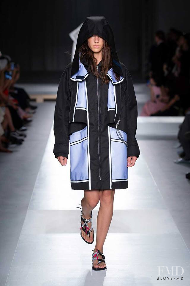 Matea Brakus featured in  the Sportmax fashion show for Spring/Summer 2019