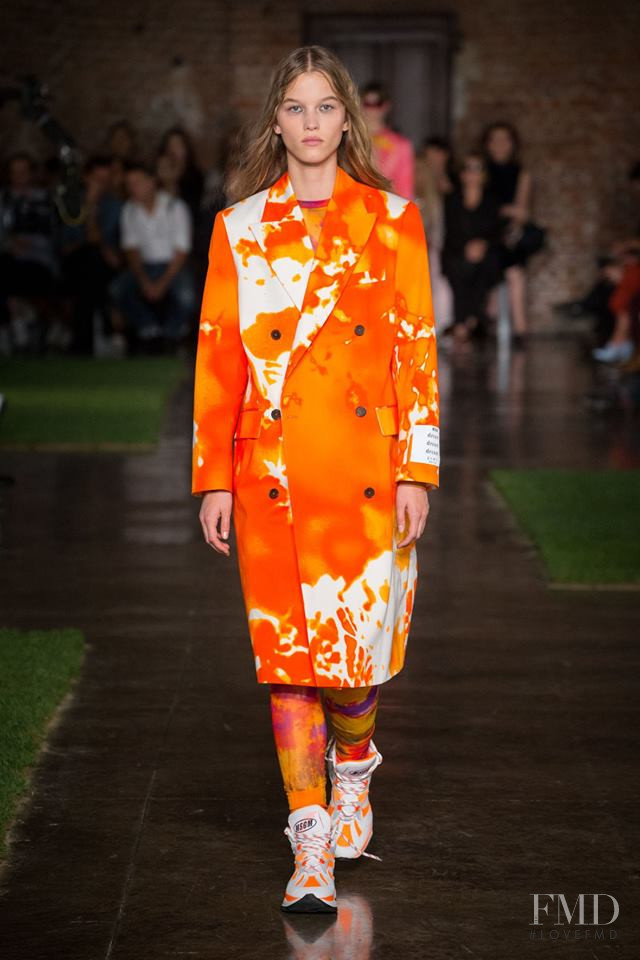 Laurijn Bijnen featured in  the MSGM fashion show for Spring/Summer 2019