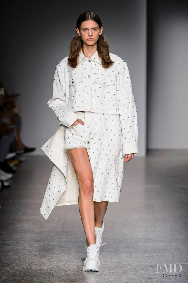 Chiara Frizzera featured in  the Annakiki fashion show for Spring/Summer 2019