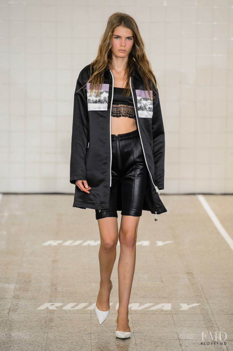 Sophie Rask featured in  the BROGNANO fashion show for Spring/Summer 2019