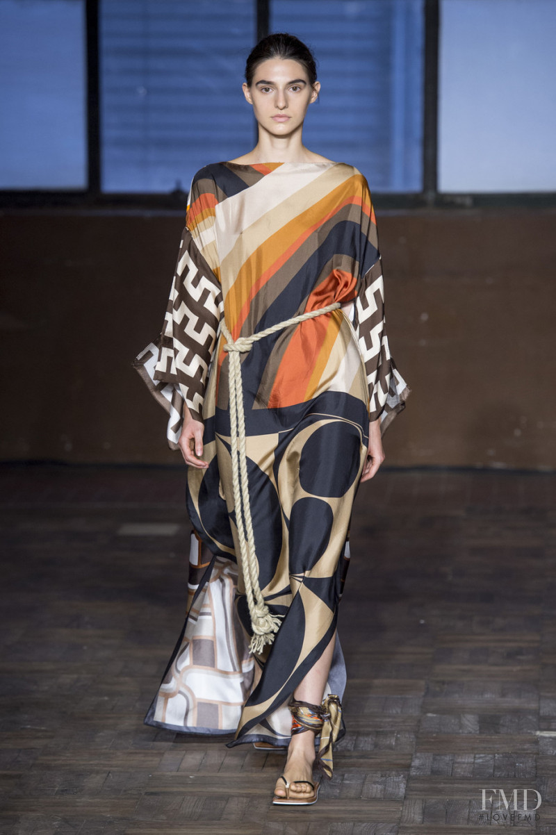 Clara Santoro featured in  the Erika Cavallini fashion show for Autumn/Winter 2019