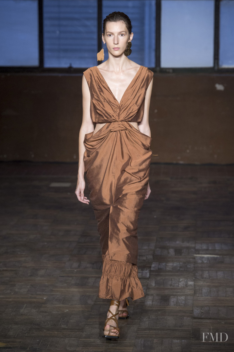 Karolina Laczkowska featured in  the Erika Cavallini fashion show for Autumn/Winter 2019