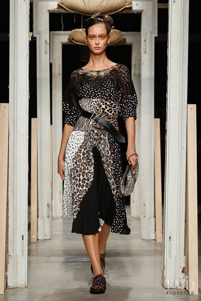 Chiara Corridori featured in  the Antonio Marras fashion show for Spring/Summer 2019