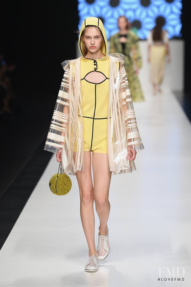 Aivita Muze featured in  the Anteprima fashion show for Spring/Summer 2019