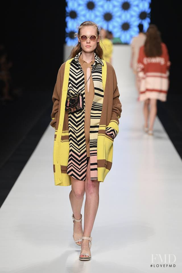 Cibele Ramm featured in  the Anteprima fashion show for Spring/Summer 2019