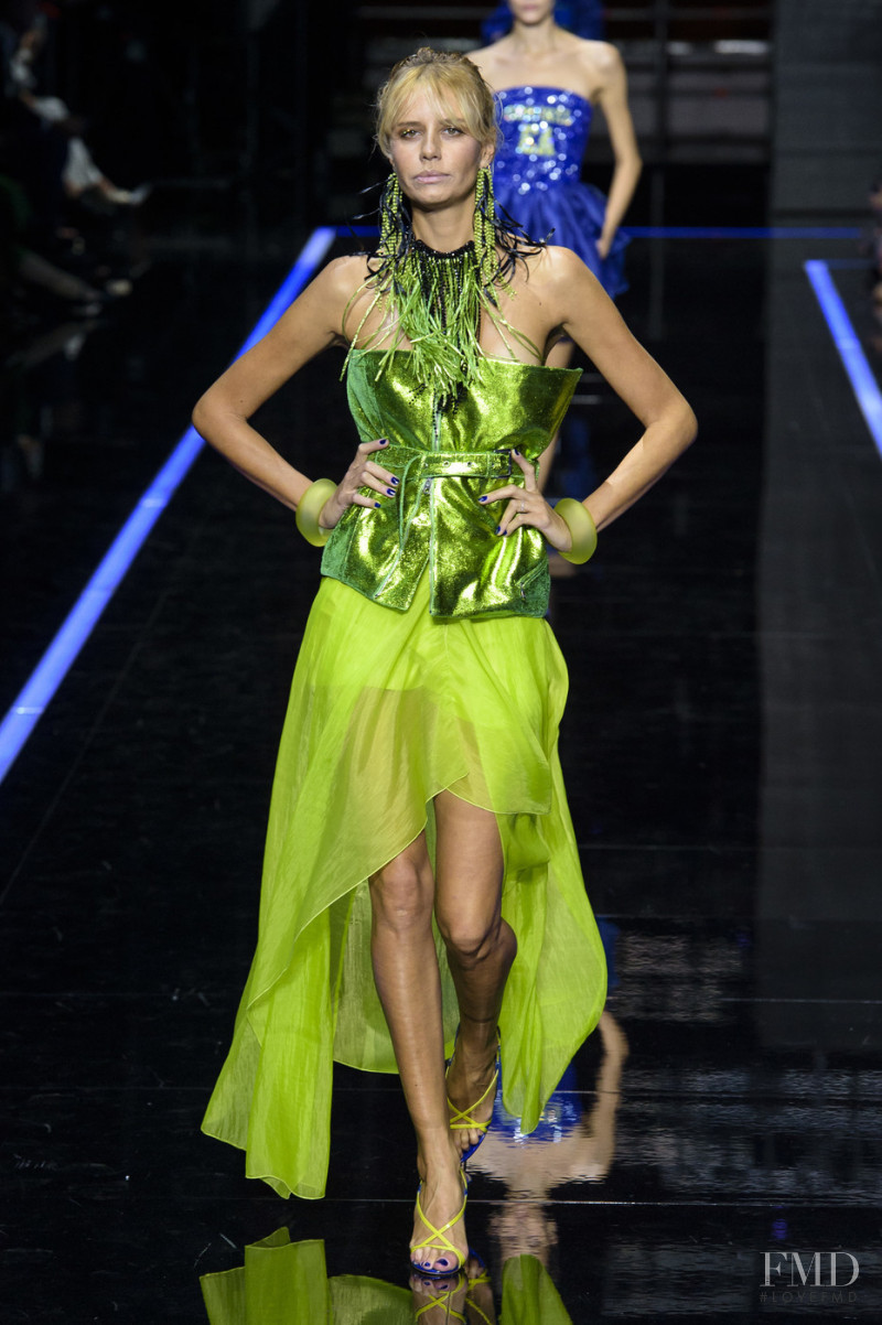 Phenelope Wulff featured in  the Emporio Armani fashion show for Spring/Summer 2019