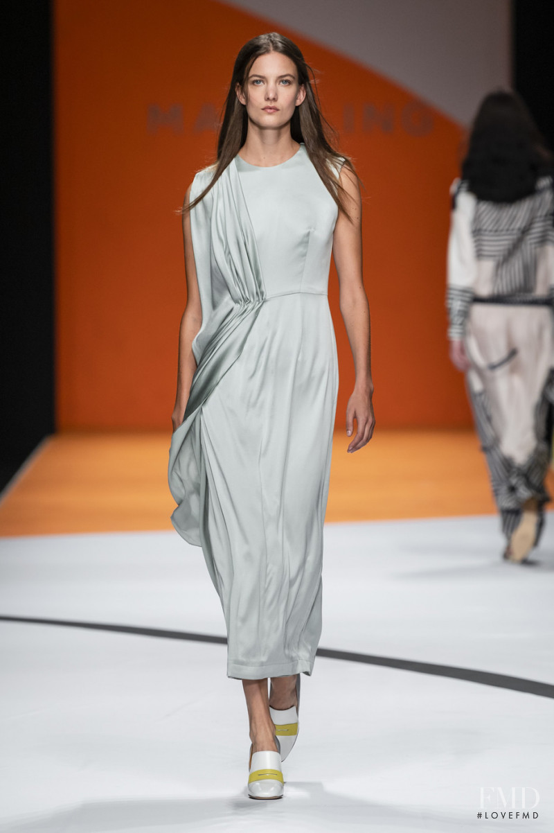 Nadine Ponce featured in  the Maryling fashion show for Spring/Summer 2019