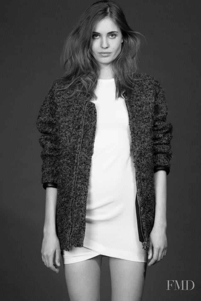 Nadja Bender featured in  the IRO Paris lookbook for Autumn/Winter 2012