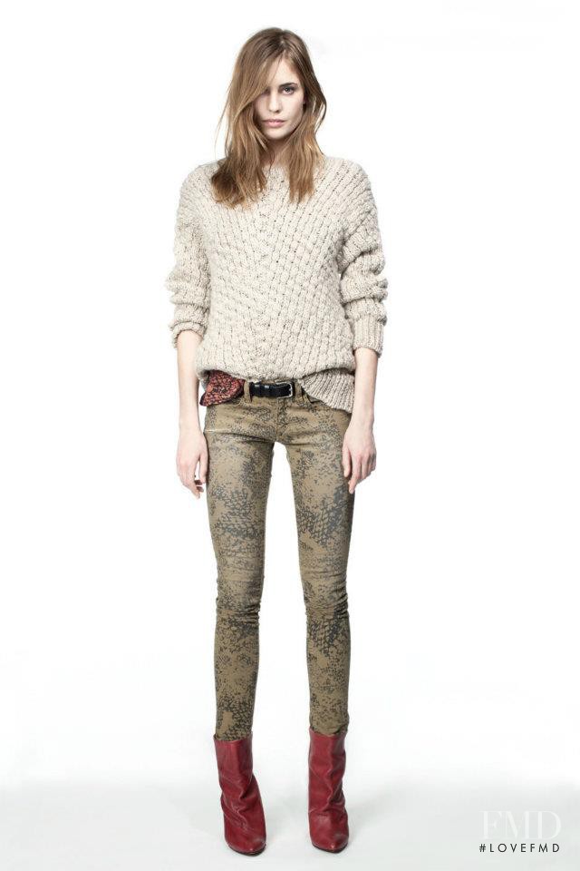 Julia Frauche featured in  the IRO Paris lookbook for Autumn/Winter 2012