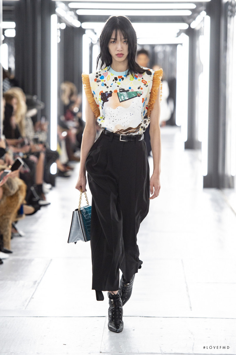 So Ra Choi featured in  the Louis Vuitton fashion show for Spring/Summer 2019