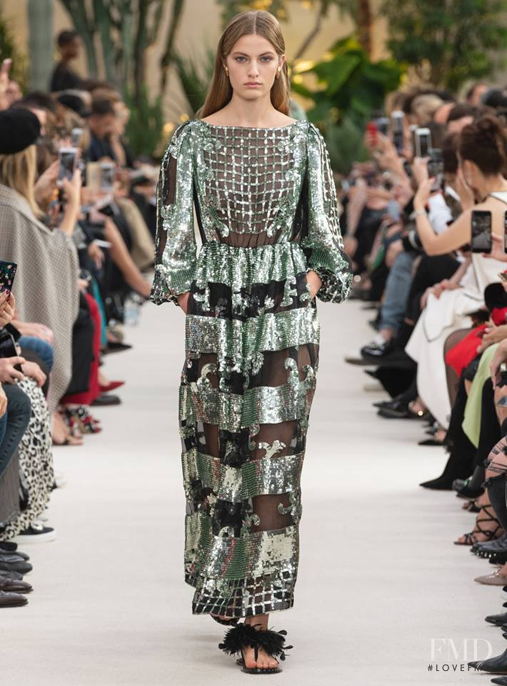 Felice Noordhoff featured in  the Valentino fashion show for Spring/Summer 2019