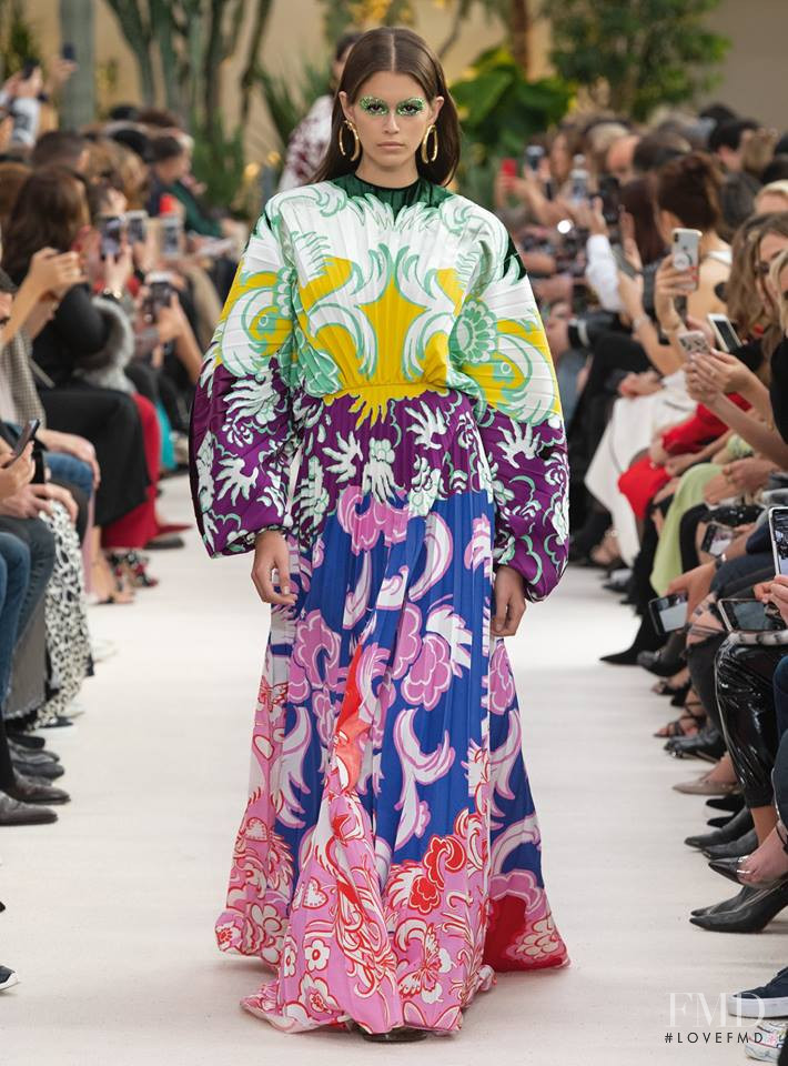 Kaia Gerber featured in  the Valentino fashion show for Spring/Summer 2019