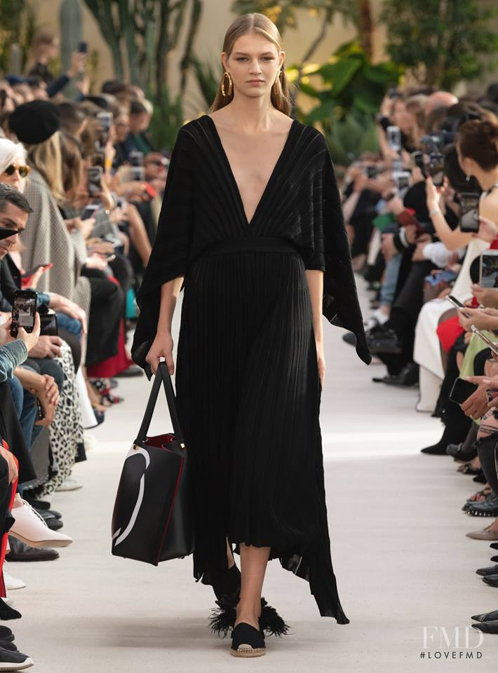 Deirdre Firinne featured in  the Valentino fashion show for Spring/Summer 2019