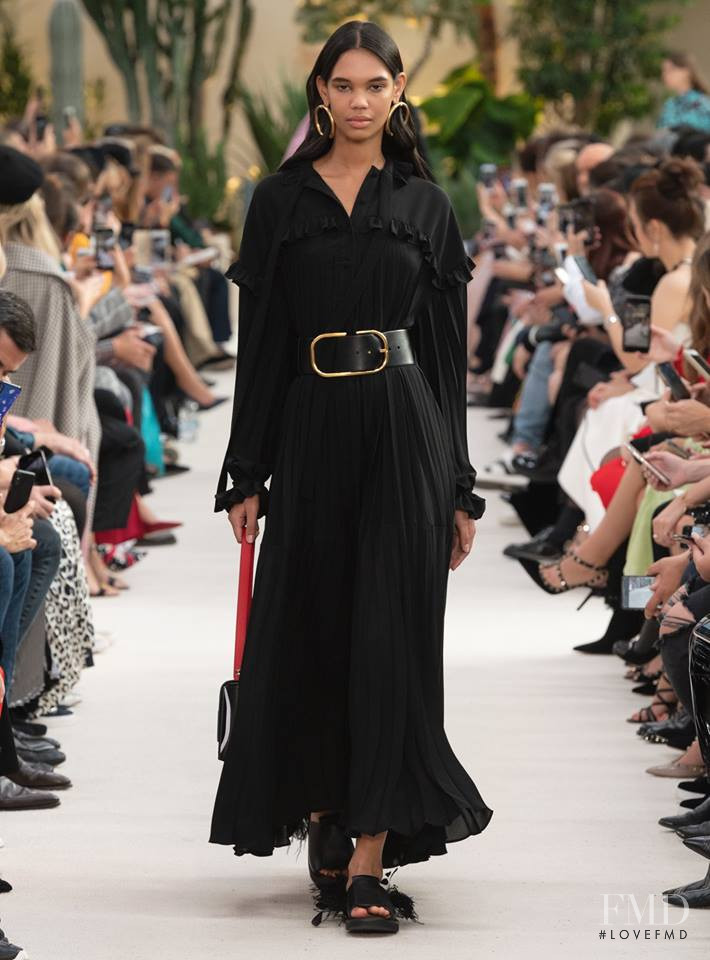 Jordan Daniels featured in  the Valentino fashion show for Spring/Summer 2019