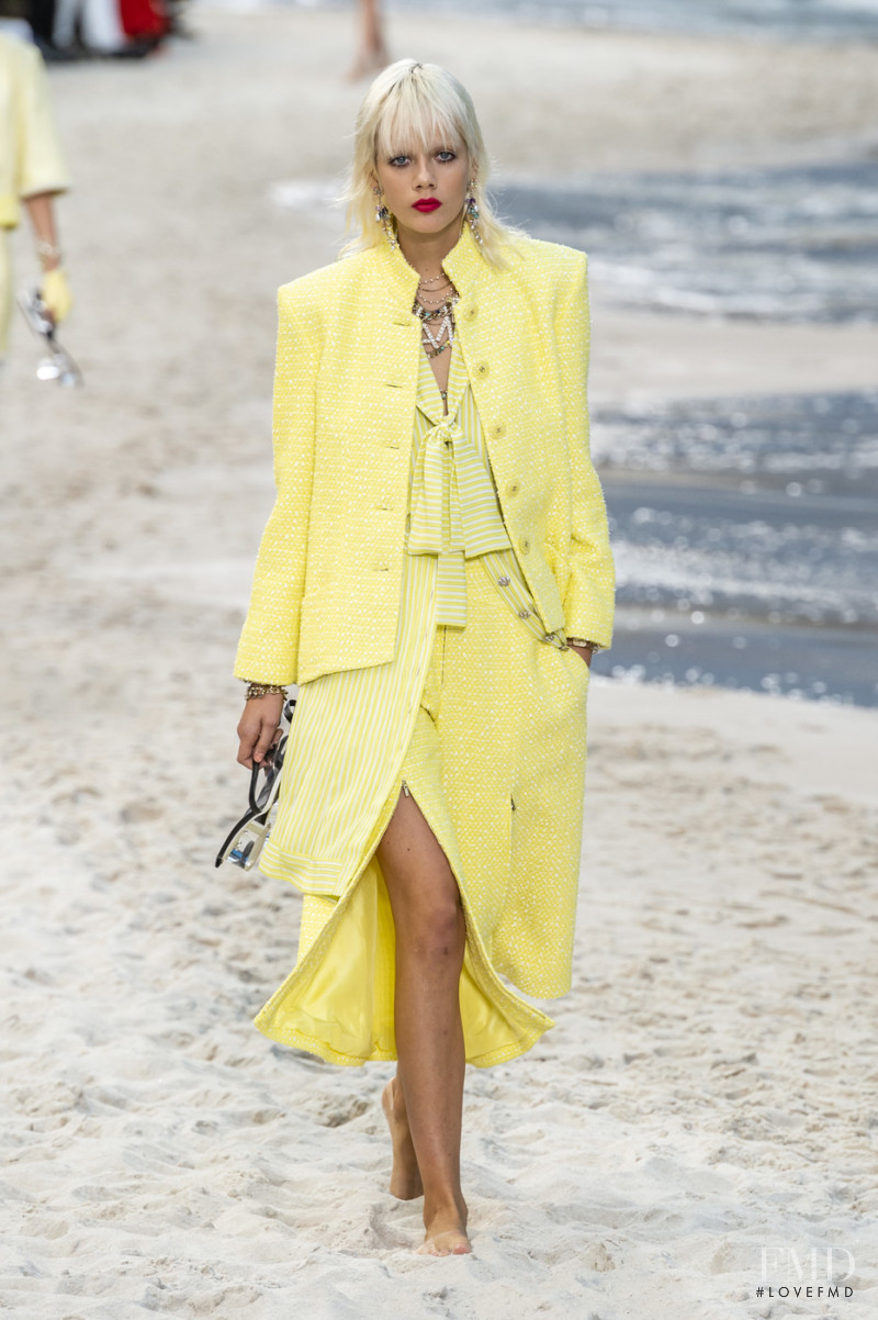 Marjan Jonkman featured in  the Chanel fashion show for Spring/Summer 2019