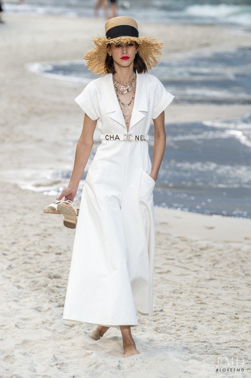 Yvonne Bevanda featured in  the Chanel fashion show for Spring/Summer 2019